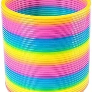 Vibrant Multicolor Coil Toy for Kids